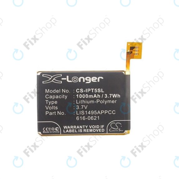 Apple iPod Touch (5th Gen) - Baterie 616-0621 1000mAh HQ