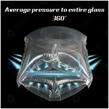 2UUL - Vzduchový Lis na Opravy Skel Telefonů (80 kapes)