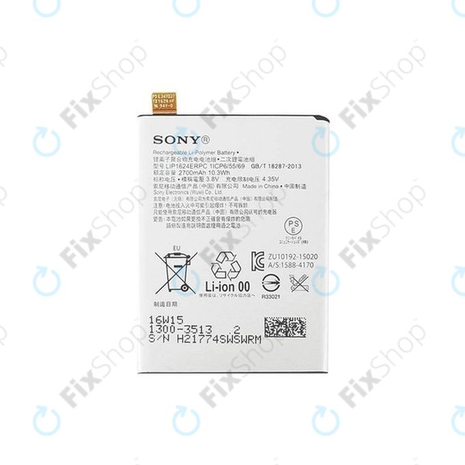 Sony Xperia X Performance F8131, F8132 - Baterie LIP1624ERPC 2700mAh - 1300-3513 Genuine Service Pack