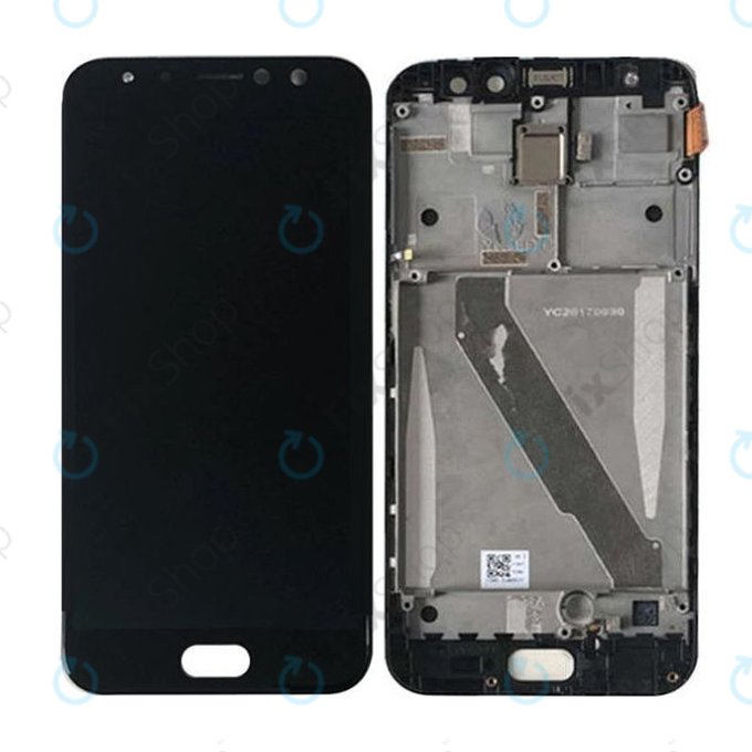 Asus Zenfone 4 Selfie Pro ZD552KL - LCD Displej + Dotykové Sklo + Rám (Deepsea Black) - 90AZ01M7-R20010, 90AZ01M7-R20011 Genuine Service Pack