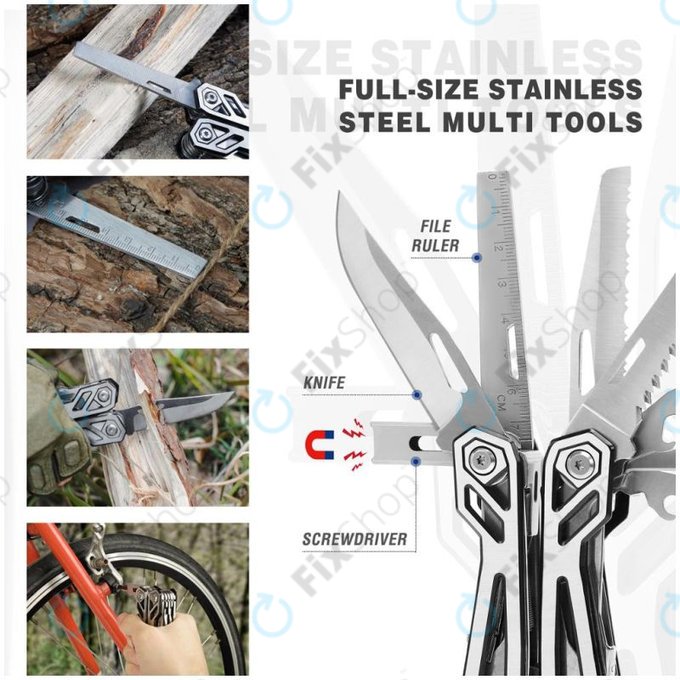 Mossy Oak - Multifunkční Kleště z Nerez Oceli 21in1