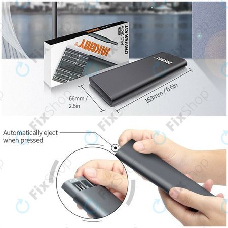 Jakemy JM-8168 - Sada Servisního Nářadí pro Servis Elektroniky 24v1