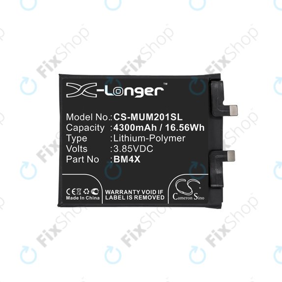Xiaomi Mi 11 - Baterie BM4X 4300mAh HQ