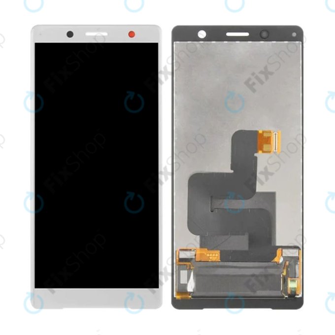 Sony Xperia XZ2 Compact - LCD Displej + Dotykové Sklo (Silver) TFT