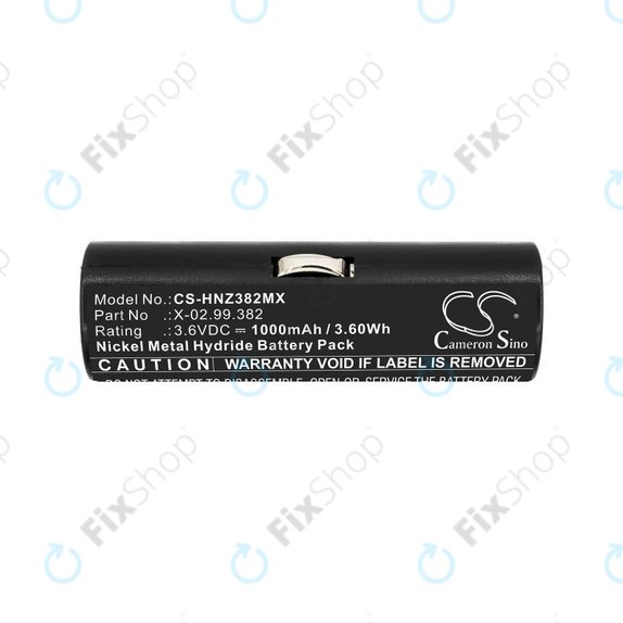 Baterie pro Heine Ophthalmoscope Beta 200, 1000mAh, Ni-MH, 3.6V, X-02.99.382, HQ