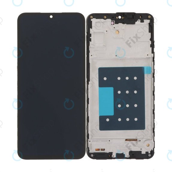 Samsung Galaxy A17 A176B - LCD Displej + Dotykové Sklo + Rám (Black) OLED