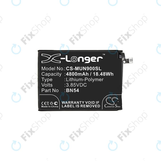 Xiaomi Redmi 9, 9A, Note 9 - Baterie BN54 4800mAh HQ
