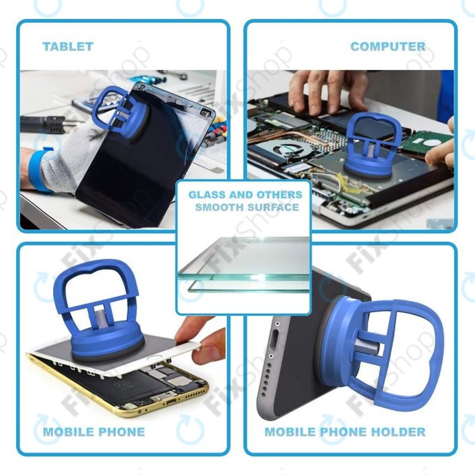 Pevná Přísavka na Otvírání Zařízení (plast, guma)