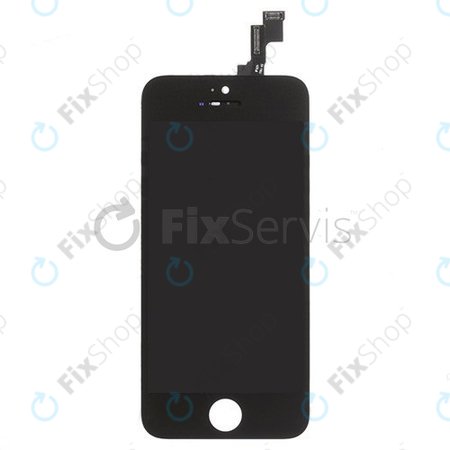 Apple iPhone 5S, SE - LCD Displej + Dotykové Sklo + Rám (Black) Original Refurbished