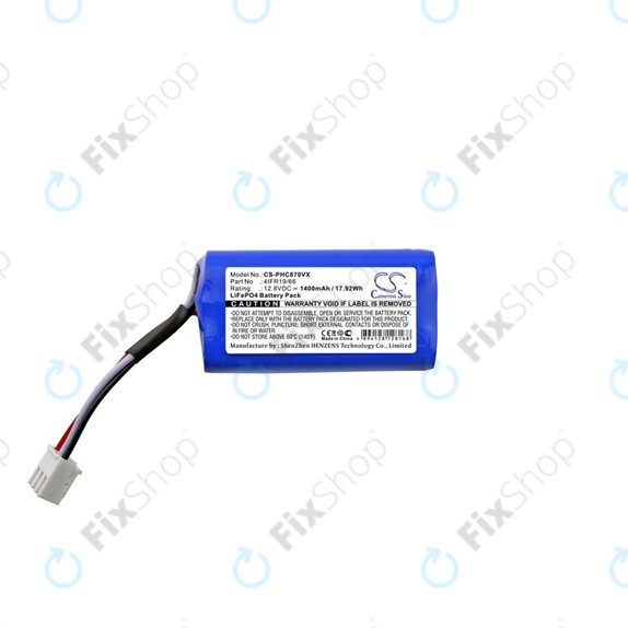 Severin Chill RB7022, RB7025, RB-7025, RB7720 - Baterie 4404048 LiFePO4 12.8V 1400mAh HQ