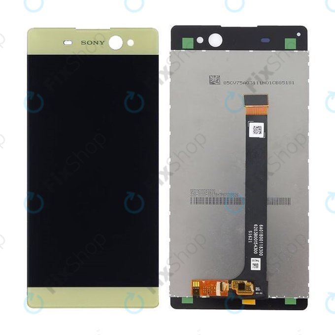 Sony Xperia XA Ultra F3211 - LCD Displej + Dotykové Sklo (Gold) TFT