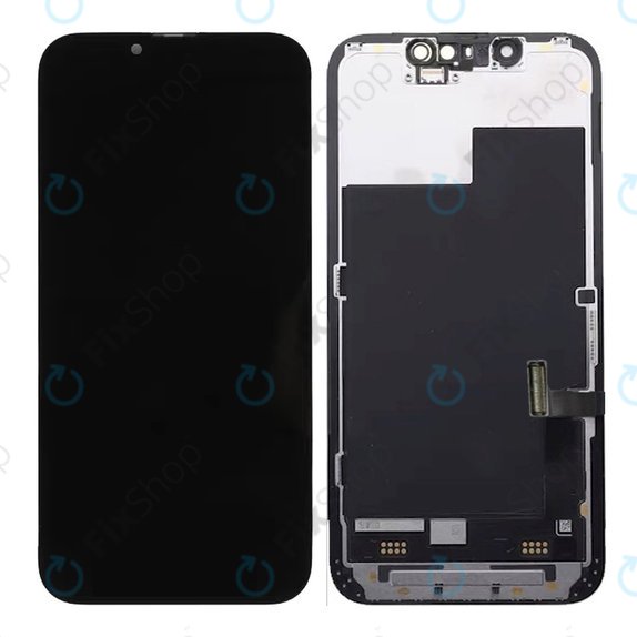 Displej Hard OLED pro iPhone 13 Mini, Dotykové sklo s rámem, FixPremium