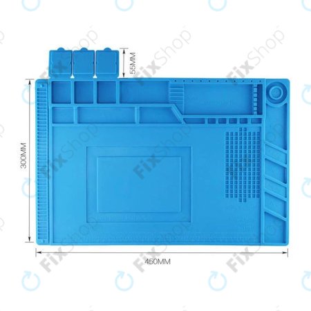 ESD Antistatická Teplovzdorná Silikonová Podložka - 45 x 30cm