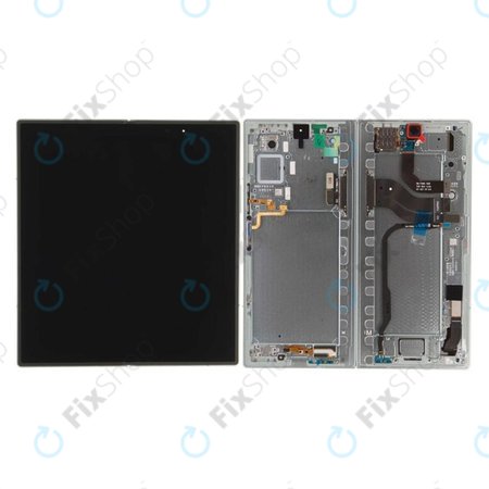 Samsung Galaxy Z Fold 7 F966B - LCD Displej + Dotykové Sklo + Rám (Mint) - GH82-37548D Genuine Service Pack