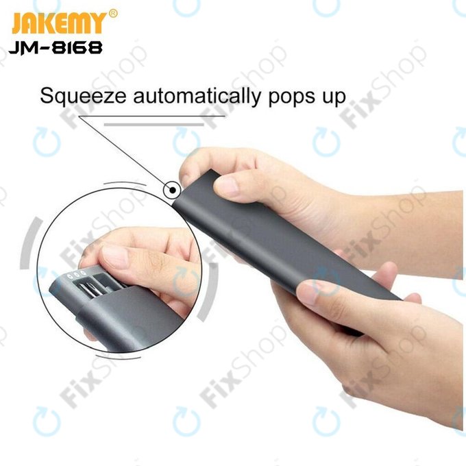 Jakemy JM-8168 - Sada Servisního Nářadí pro Servis Elektroniky 24v1