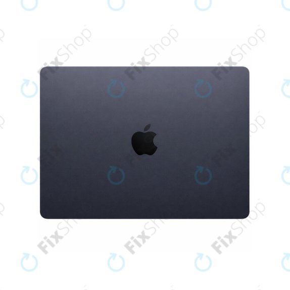 LCD displej pro MacBook Air 13", A3113 (2024), s předním sklem a krytem, Midnight, 661-40281, Genuine Apple