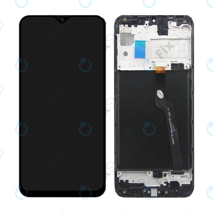 Samsung Galaxy A10 A105F - LCD Displej + Dotykové Sklo + Rám TFT
