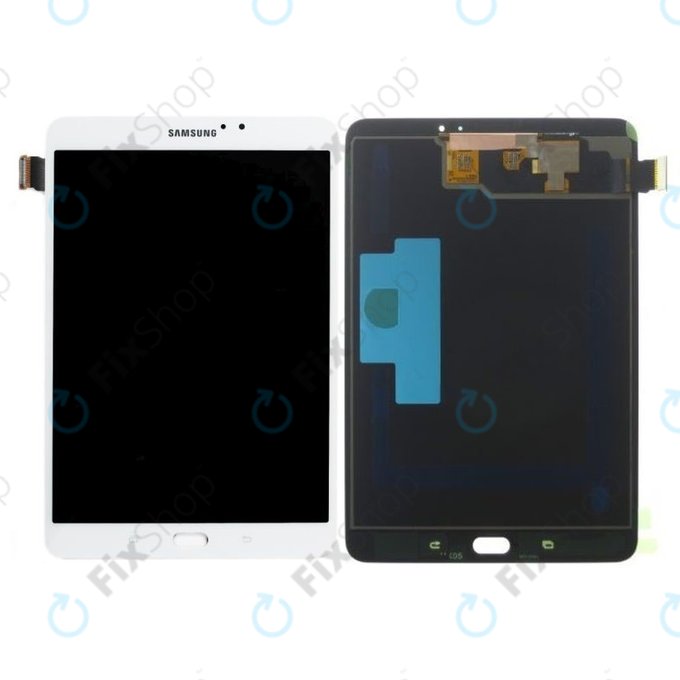 Samsung Galaxy Tab S2 8.0 WiFi T710 - LCD Displej + Dotykové Sklo (White) - GH97-17697B Genuine Service Pack