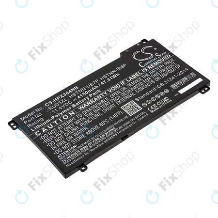 Baterie pro HP ProBook x360 440 G1, x360 11 G3, 4150mAh, Li-Pol, 11.4V, HSTNN-UB7P, HQ