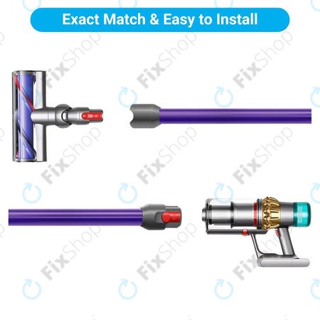 Dyson V12 - Sací Tyč (Fialová)