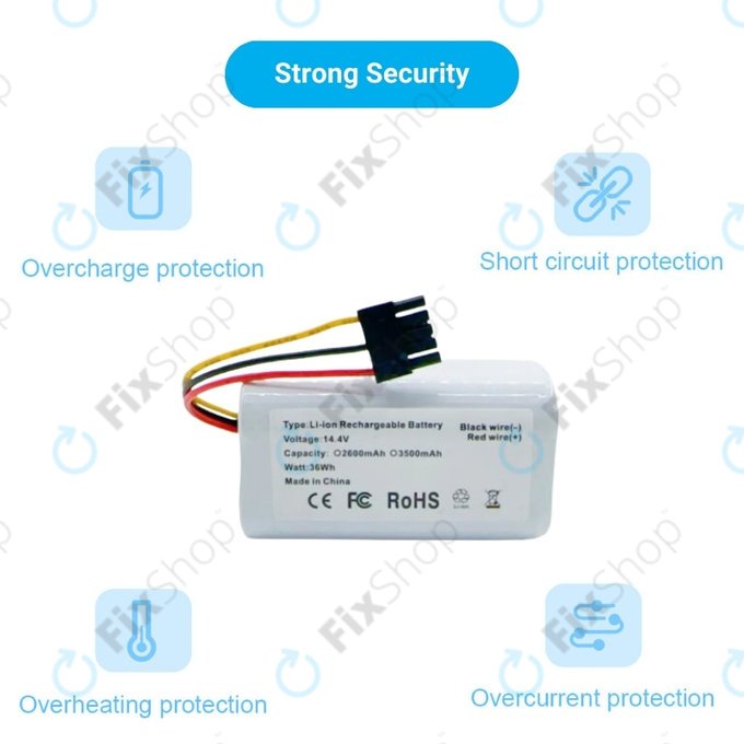 Xioami Mi Robot Vacuum Mop 2 Lite, E10 - Baterie N011-4S1P Li-Ion 14.4V 2600mAh
