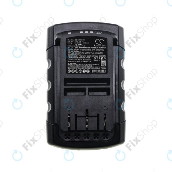 Baterie pro Bosch Rotak 32li, 37li, 43li, Easyrotak 36-550, 5000mAh, Li-Ion, 36V, 2 607 336 173, HQ