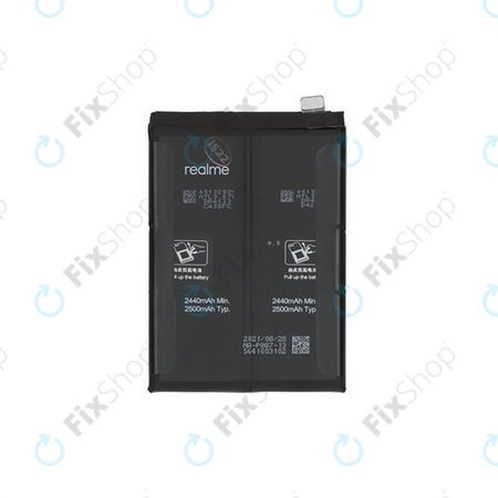 Realme GT 2 Pro 5G RMX3301 RMX3300, GT Neo 2 5G RMX3370 - Baterie BLP887 5000mAh - 4908703 Genuine Service Pack
