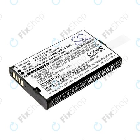 Baterie pro Flysky FA605, FS-GT2B, FS-I10, 1600mAh, Li-Pol, 3.7V, FS-BA800, HQ