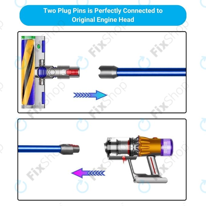 Dyson V12 - Sací Tyč (Modrá)