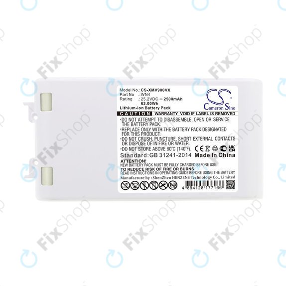 Baterie pro Xiaomi Dreame V10, V9, V8, XR, 2500mAh, Li-Ion, 25.2V, WN4, HQ