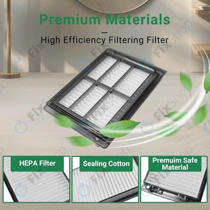 HEPA filtr, 2 ks pro iRobot Roomba Plus 505, 507, 405, 4020