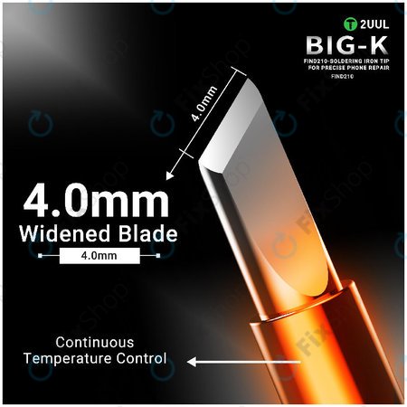 Pájecí hrot, typ nůž (K), 2UUL C210