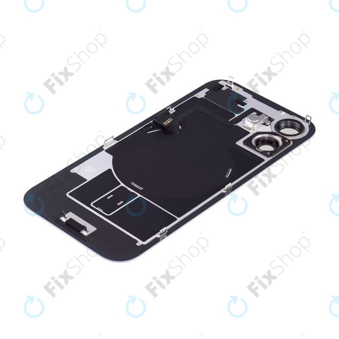 Apple iPhone 16 Plus - Sklo Zadního Housingu + Sklíčko Kamery + Kovová Destička + Magsafe Magnet (Ultramarine)