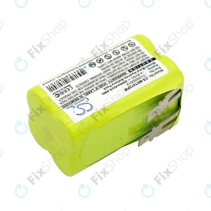 Baterie pro Makita 6722D, 6723DW, 2000mAh, Ni-MH, 4.8V, TL00000012, HQ