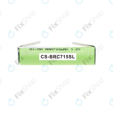 Baterie pro Philips Norelco QC5055, Braun FreeControl 1715, 700mAh, Ni-MH, 1.2V, 4HGAE-LFU, HQ