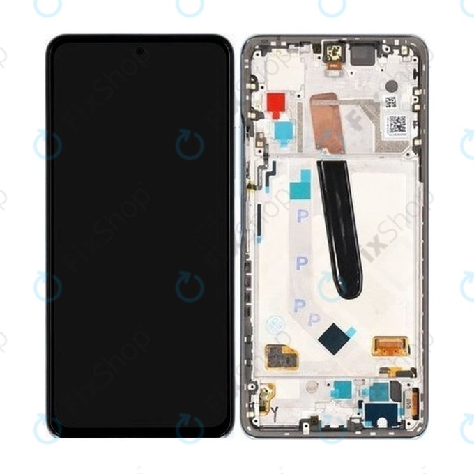Xiaomi Poco F3 - LCD Displej + Dotykové Sklo + Rám (Blue) - 560004K11A00 Genuine Service Pack