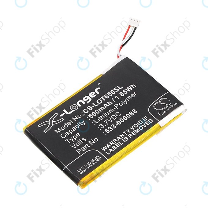 Baterie pro Logitech Mx Master, 500mAh, Li-Pol, 3.7V, 533-000088, HB303450, HQ