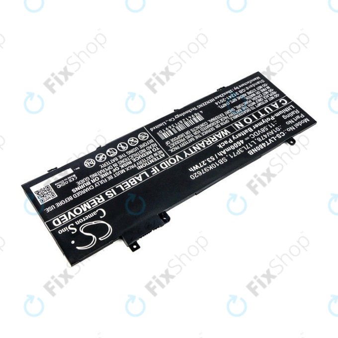 Baterie pro Lenovo ThinkPad T480S, 4600mAh, Li-Pol, 11.58V, 01AV478, HQ