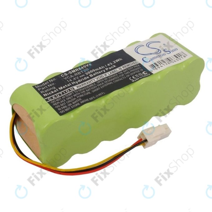 Samsung Navibot SR8840, SR8895, VCR8845 - Baterie VCA-RBT20 Ni-MH 14.4V 3000mAh HQ