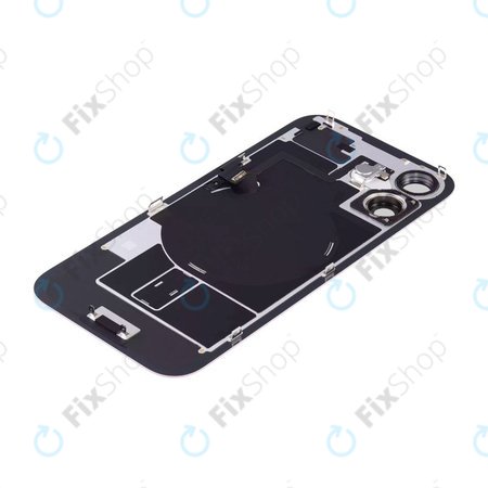 Apple iPhone 16 Plus - Sklo Zadního Housingu + Sklíčko Kamery + Kovová Destička + Magsafe Magnet (Pink)