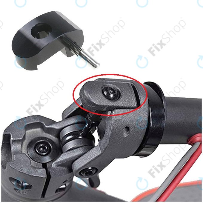 Xiaomi Mi Electric Scooter 1S, 2 M365, Essential, Pro, Pro 2 - Háček Skládacího Mechanismu (Black)