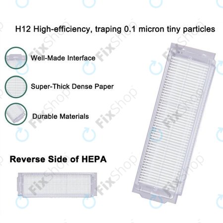 Xiaomi Mi Robot Vacuum Mop Pro (P), 2 Lite, 2 Pro, 2S, 3C, Viomi V2 Pro, V3, SE - HEPA Filtr (2ks)