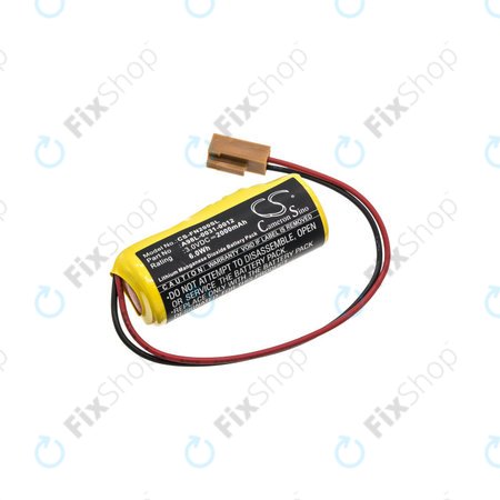 Baterie pro GE Fanuc, 2000mAh, Li-MnO2, 3V, A98L-0031-0012, HQ