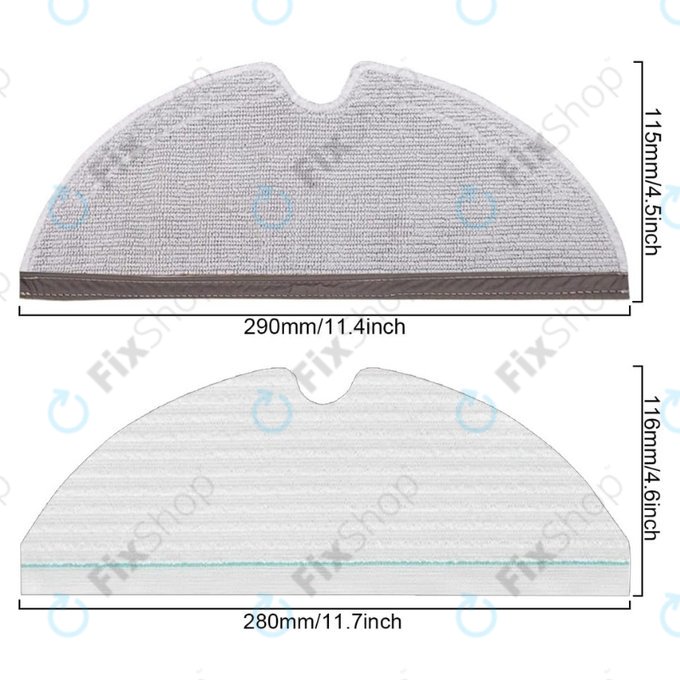 Xiaomi Roborock Q7, Q7+, Q7 Max, Q7 Max+, T8 - Standardní Set (Bílý)