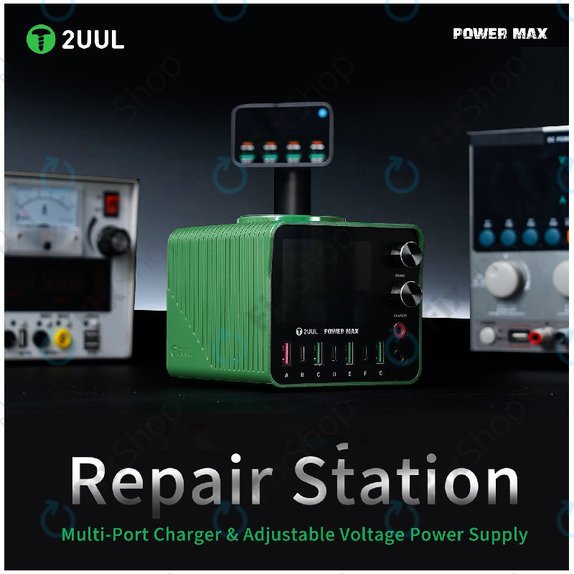 Nabíjecí stanice, 200W víceportová, 2UUL PC01