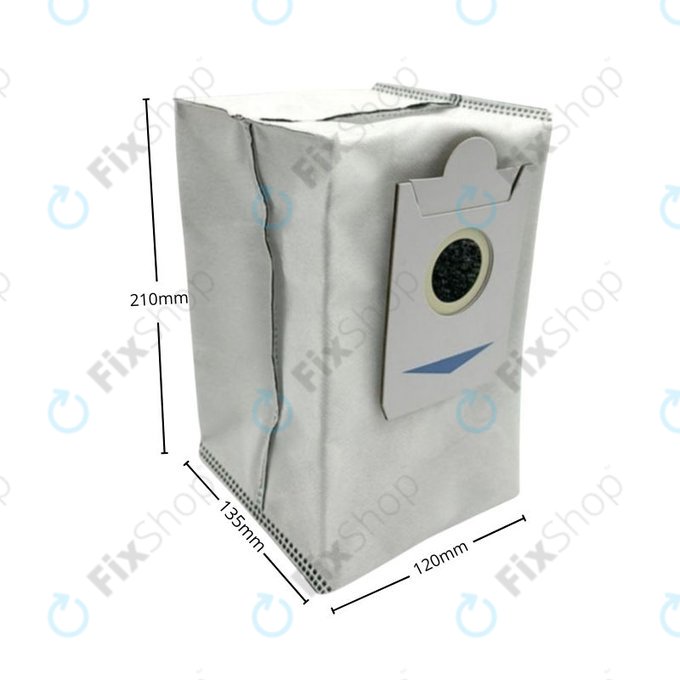 Sáček do vysavače, 3 ks, Aktivní uhlí pro Ecovacs Deebot X2-series, X5-series