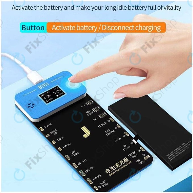 JC BT01 - Charging Board pro Baterie (iPhone 6 - 13 Pro Max)