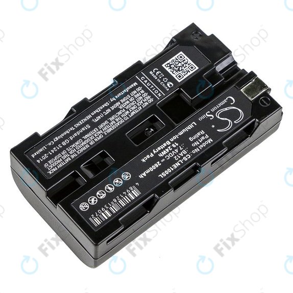 Baterie pro Line 6 James Tyler Variax, Line 6 JTV Guitar, 2600mAh, Li-Ion, 7.4V, BA12, HQ