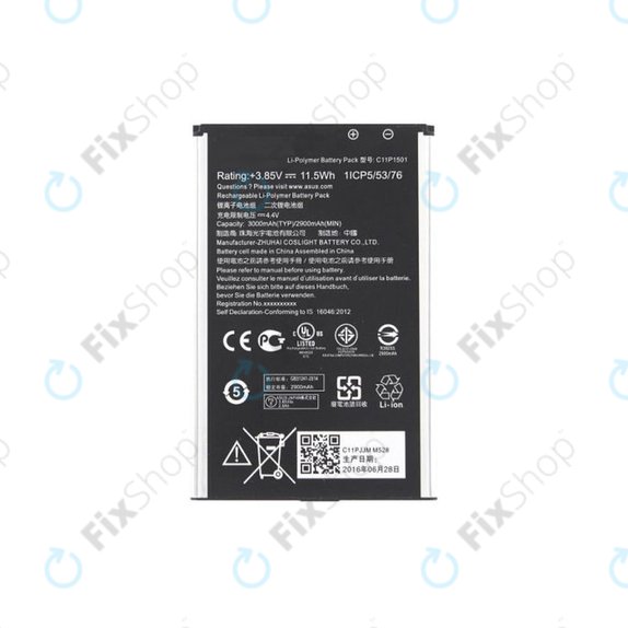 Asus Zenfone Selfie ZD551KL - Baterie C11P1501 3000mAh
