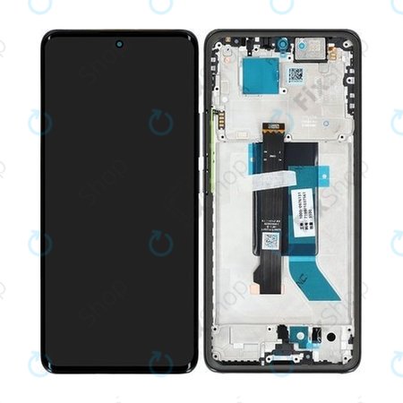 Xiaomi Redmi Note 14 Pro 5G 24090RA29G - LCD Displej + Dotykové Sklo + Rám (Midnight Black) - 56002300O1600 Genuine Service Pack